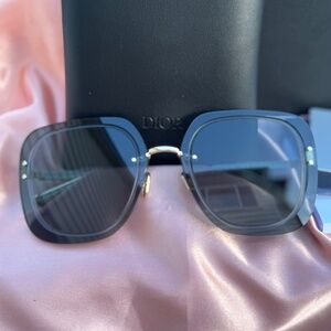 Dior ULTRADIOR SU BOAO Sunglasses - Black & Silver (New In Box)
